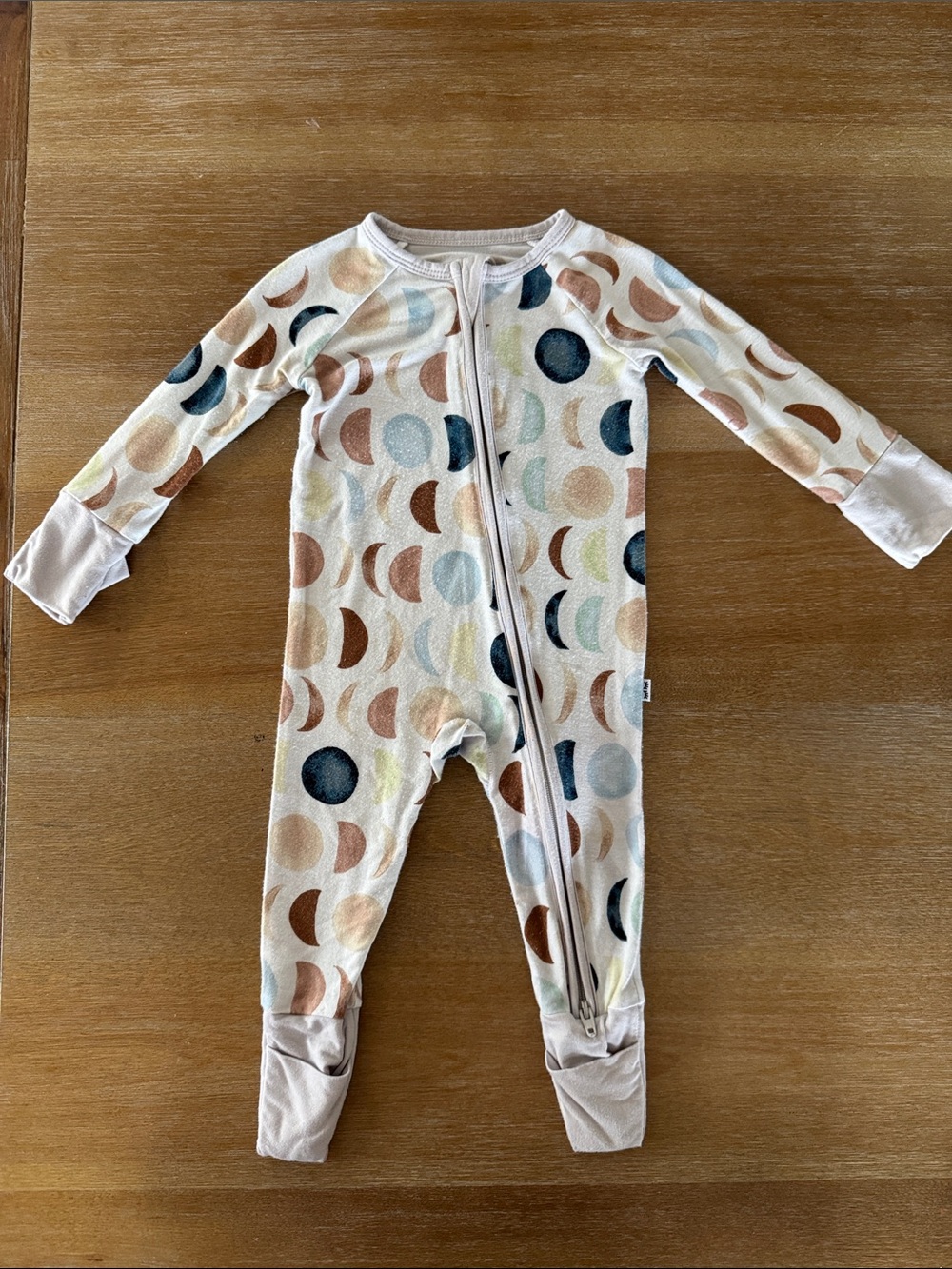 Little sleepies phases of the moon convertible footies
